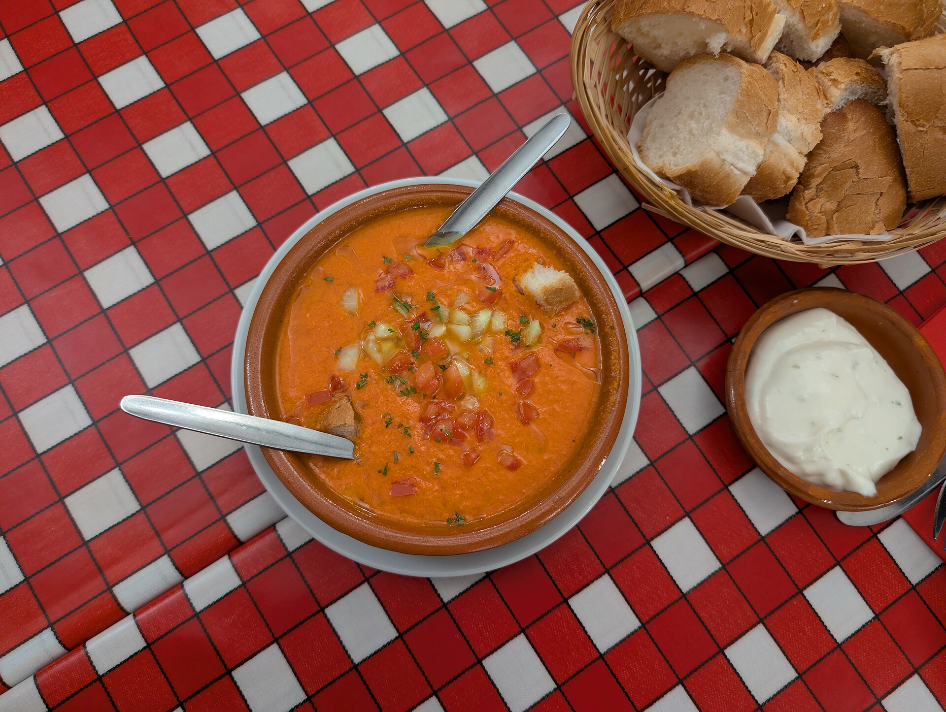 Gazpacho Soup Chilled Spanish