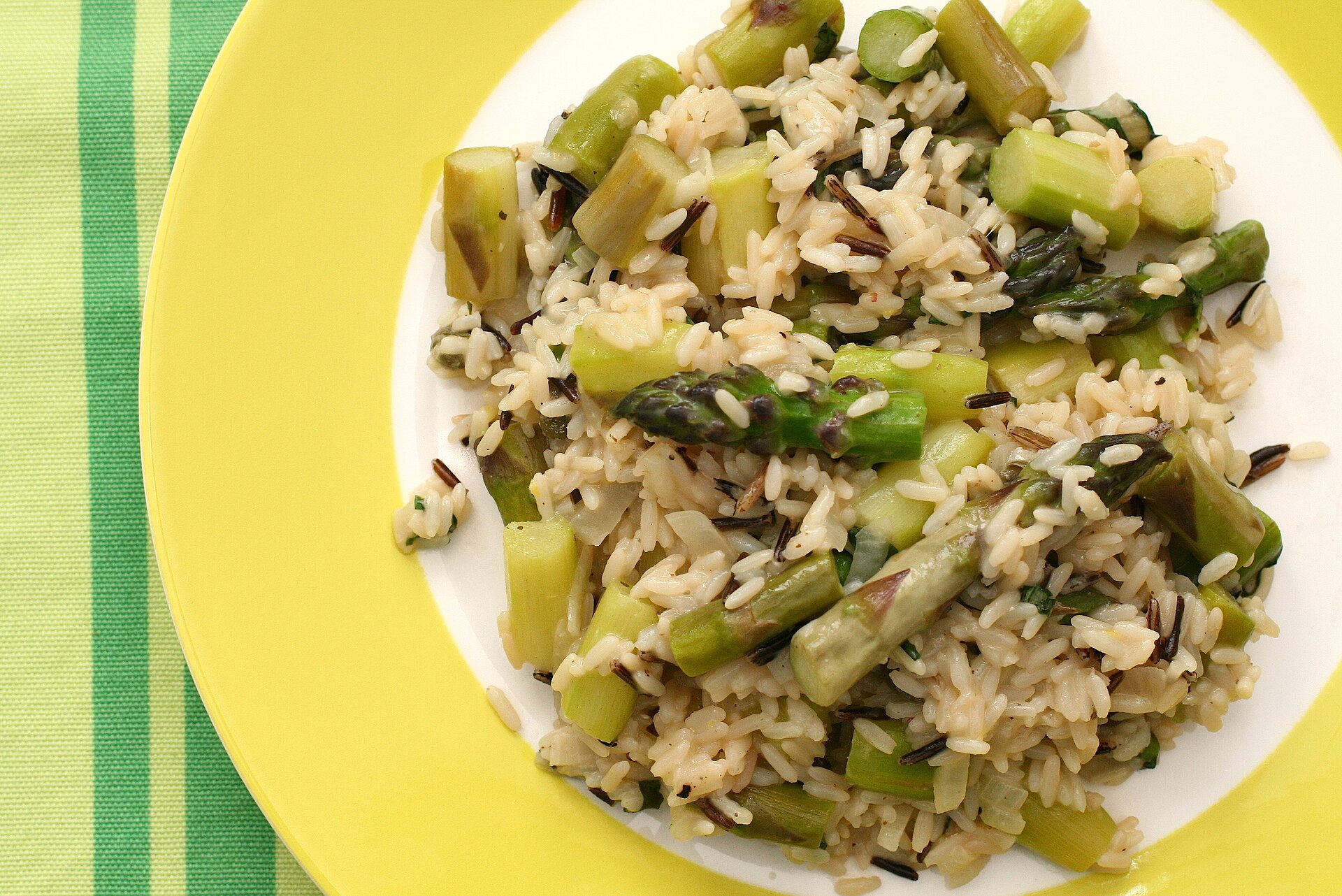 Asparagus Risotto