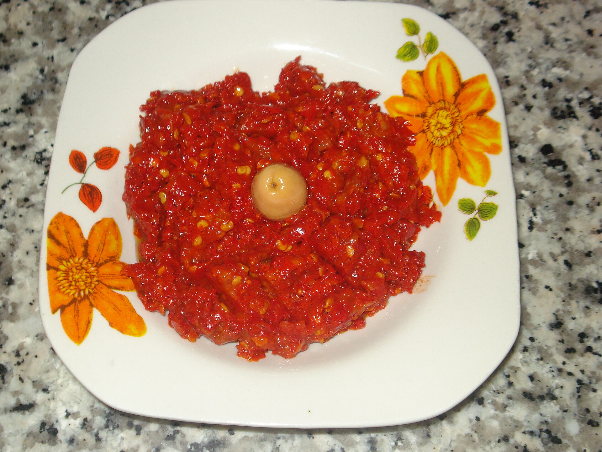 Harissa Paste Ultrasonic Extraction