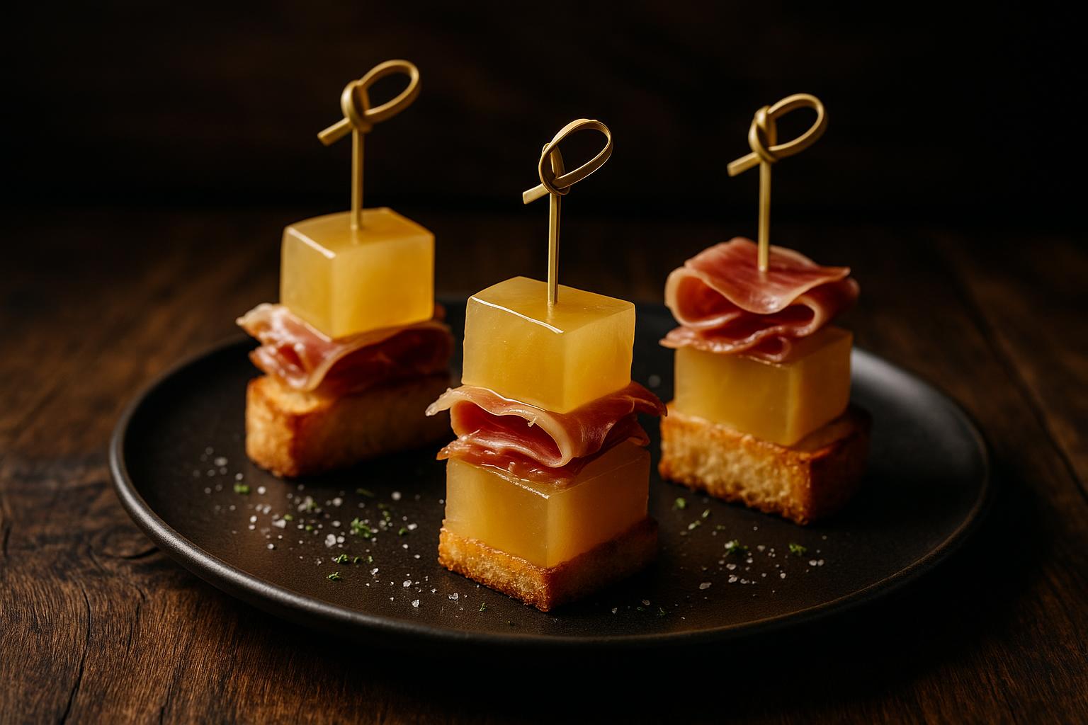 Professional Mastering Emulsification Art: Professional Saffron Threads Applications in Basque Pintxos Style