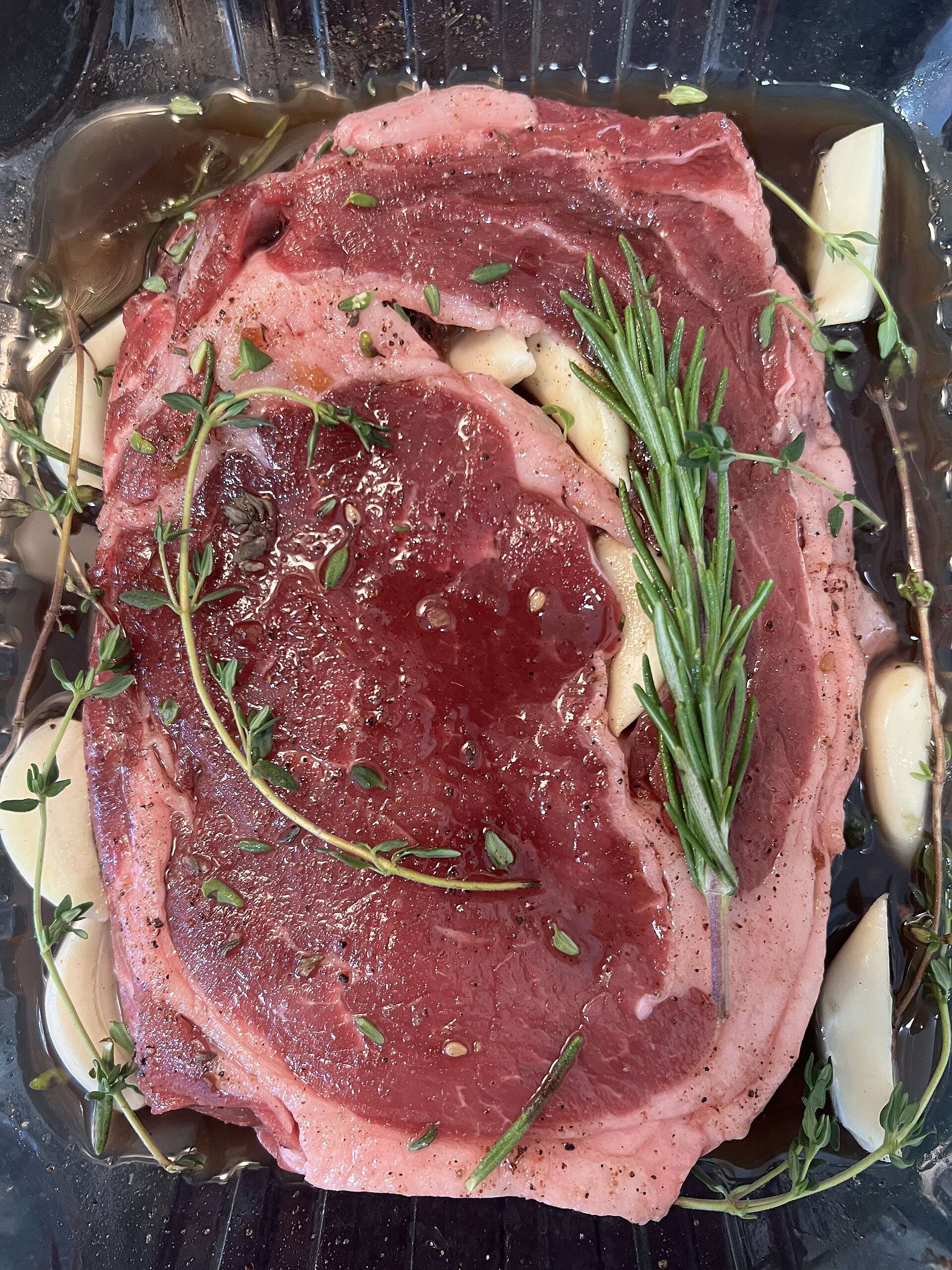 Cast Iron Ribeye Steak