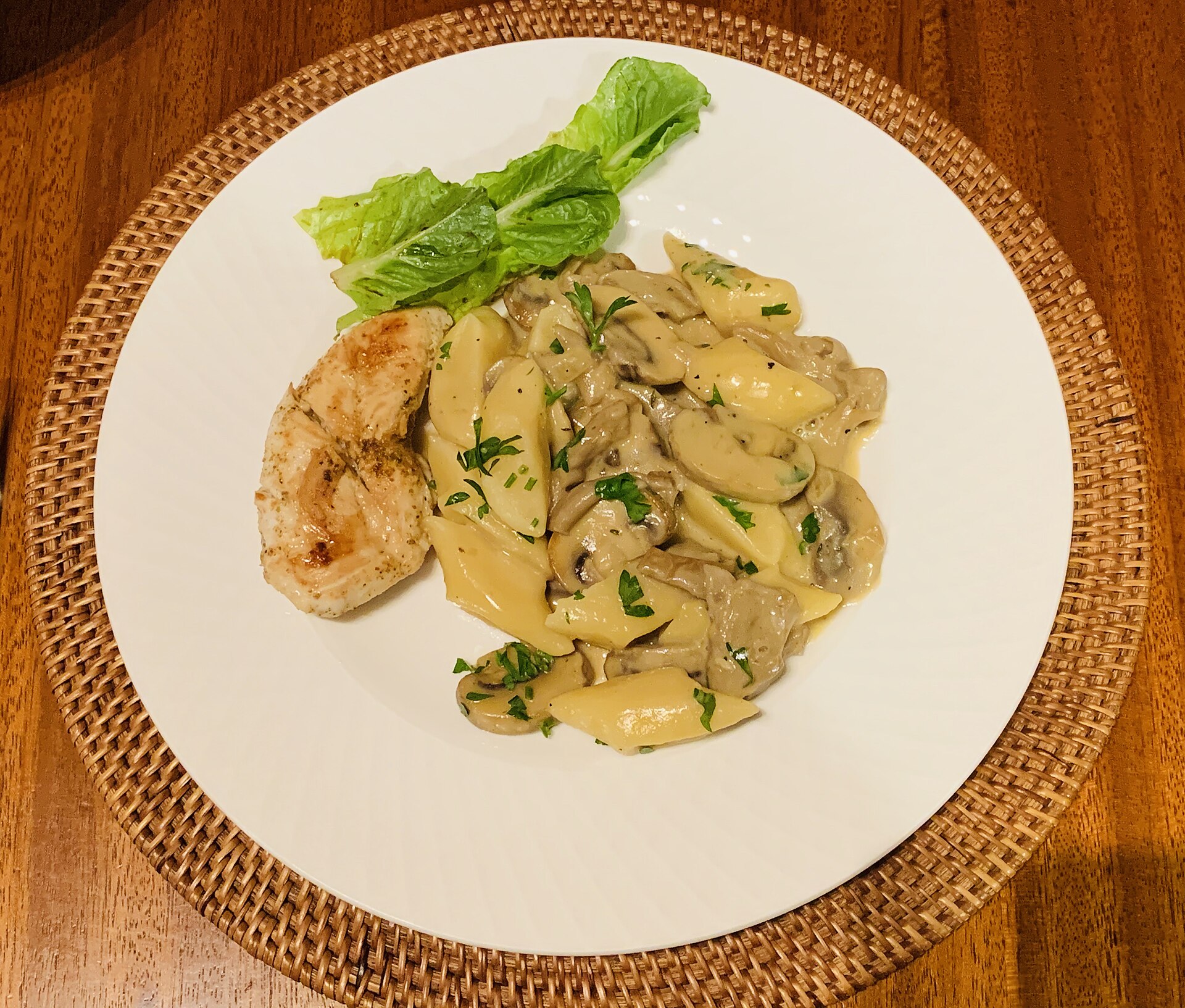 Creamy Mushroom Risotto