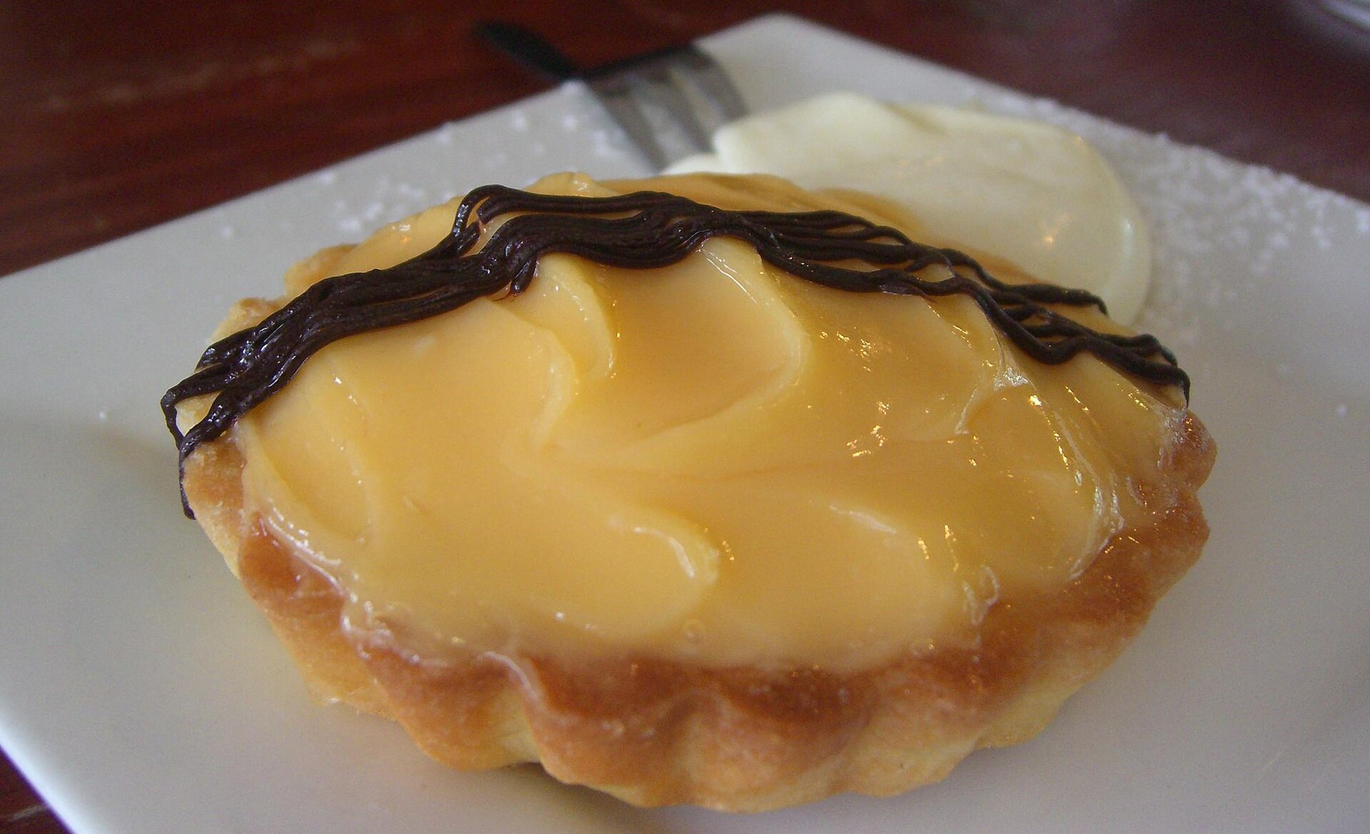 Lemon Tart Torched Italian