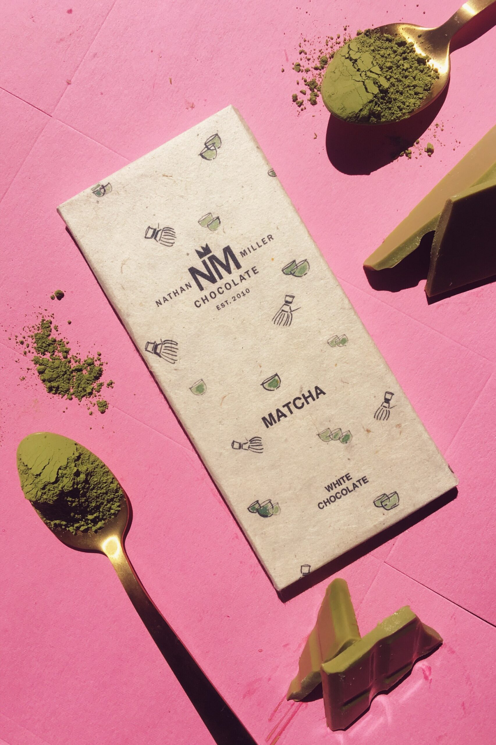 Matcha White Chocolate Panna