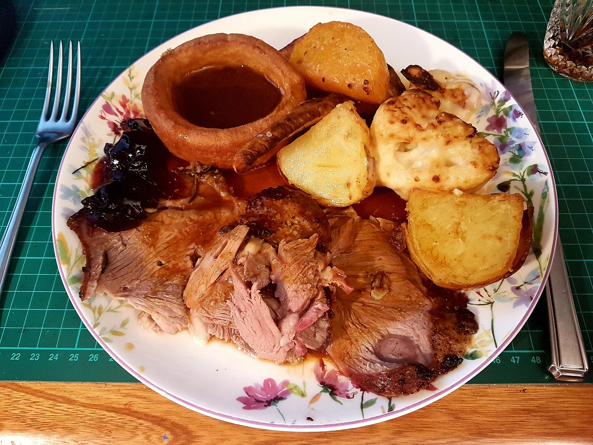 Roast Leg Lamb Garlic