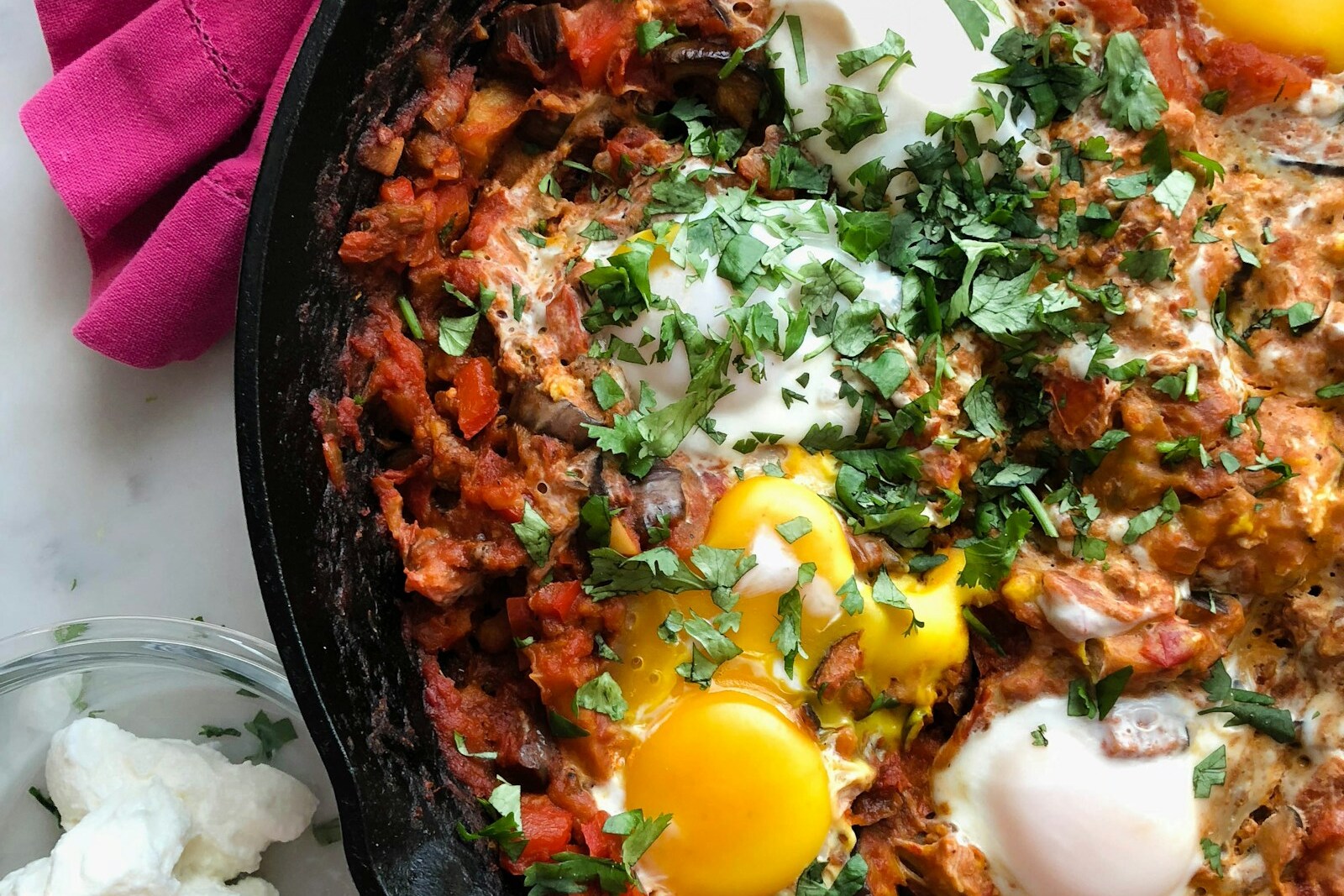 Classic Shakshuka: Eggs Poached in Spiced Tomato Sauce