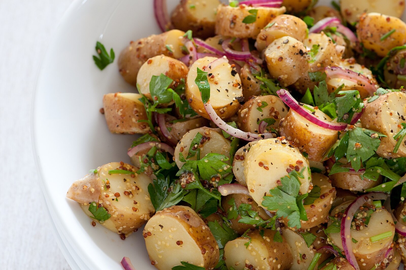 American Potato Salad: The Mustard-and-Mayo Combination