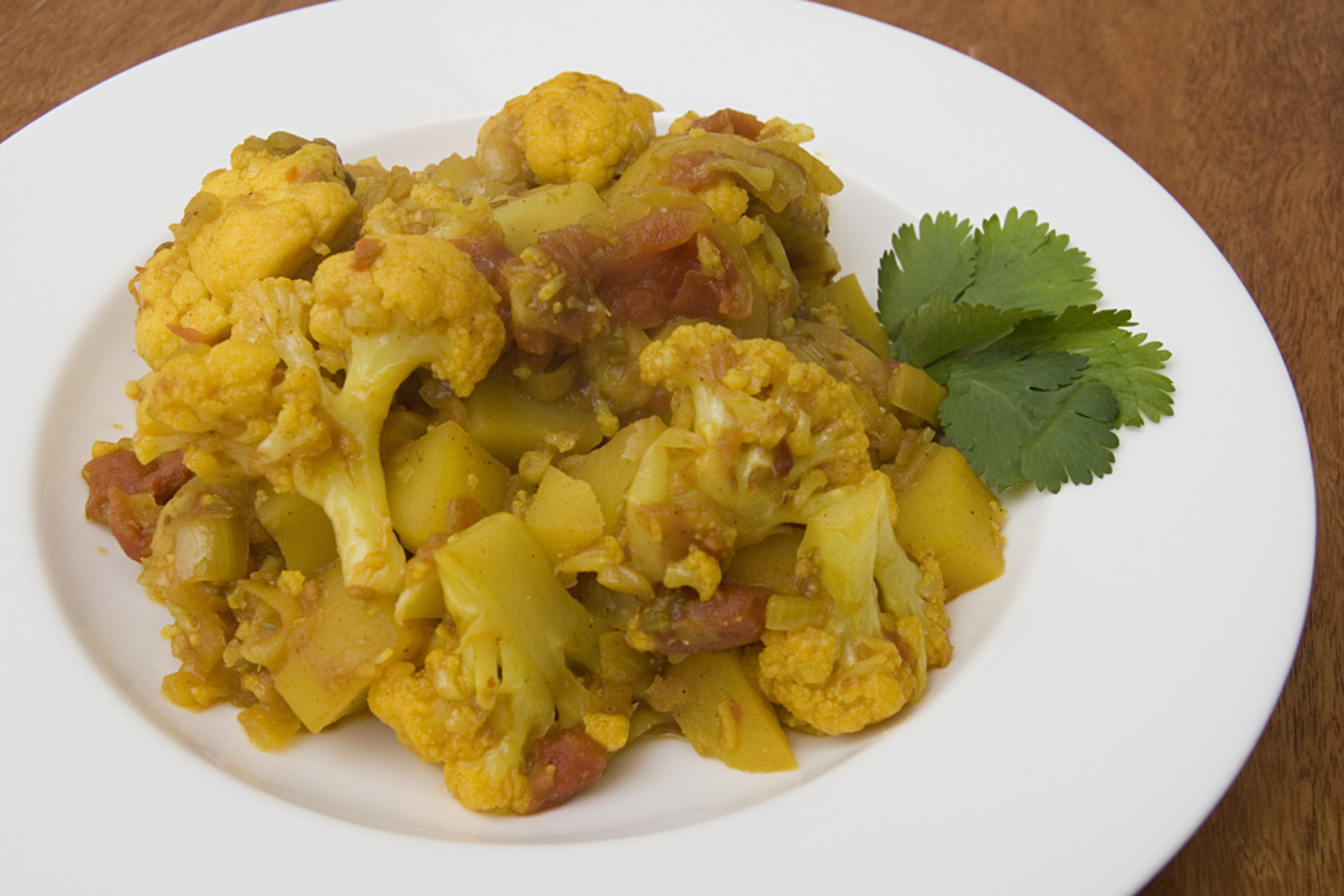 Indian Aloo Gobi: Cauliflower-Potato Curry